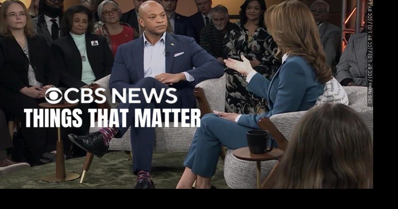 CBS News town hall with Maryland's Governor brings conversation, protest to Cambridge