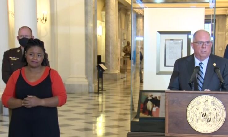 Md. Governor Announces New COVID-19 Enforcement Measures