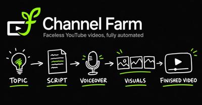 Channel Farm Surpasses 350 Paying Subscribers and 1,600 Rendered Videos in First Two Months