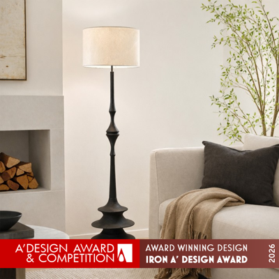 Artemis Floor Lamp by Attiq Ahmed Wins Iron in A' Lighting Products and Fixtures Design Award