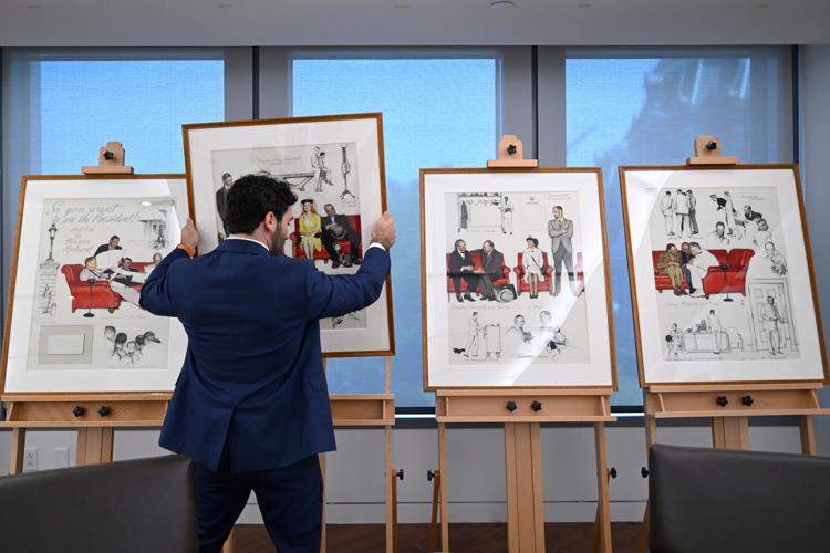 White House Rockwell Sketches