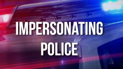 IMPERSONATING POLICE GRAPHIC