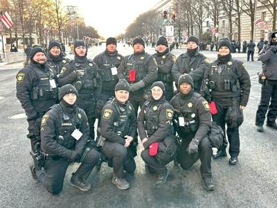 Wicomico County Sheriff's Deputies at Inauguration