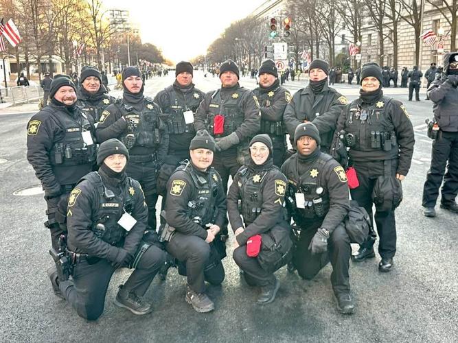 Wicomico County Sheriff's Deputies at Inauguration
