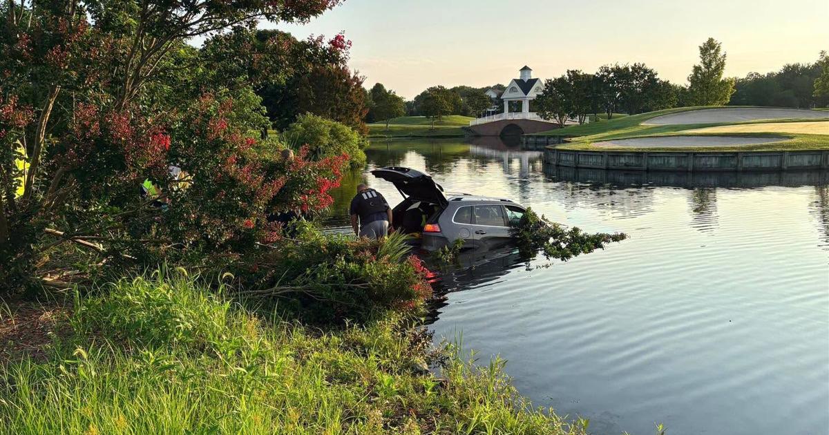 One hospitalized after vehicle crashes into pond near Baywood in Sussex County