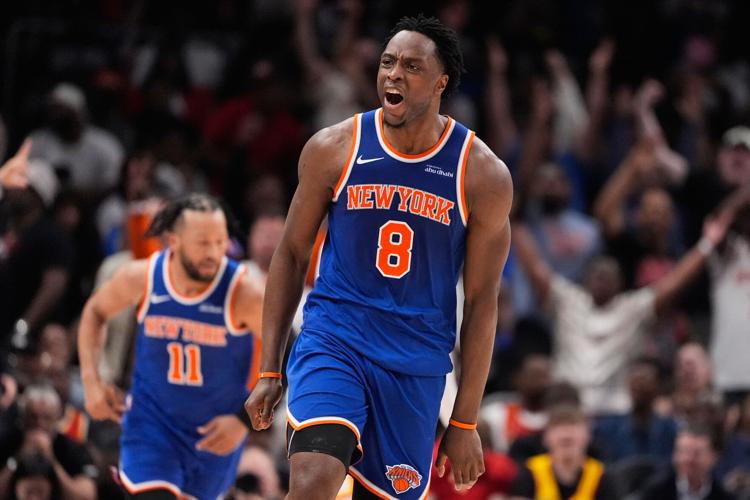 Knicks Hawks Basketball