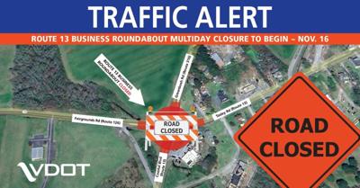 Tasley Roundabout Closure
