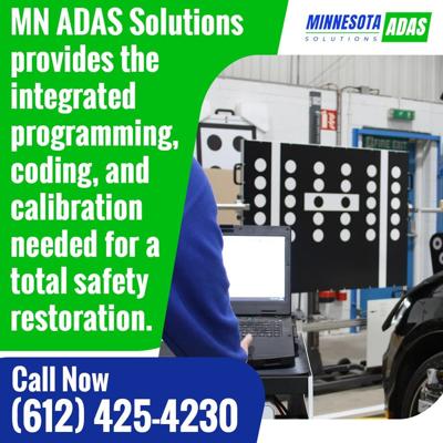 Minnesota ADAS Solutions Enhances ADAS Diagnostics and Repair Workflow