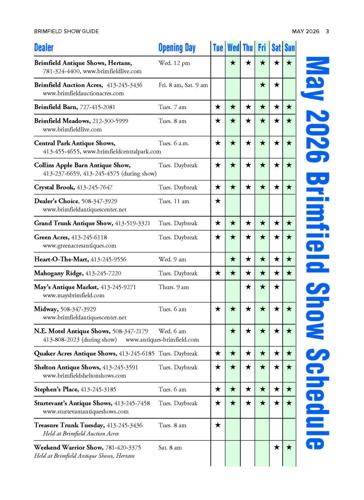 Brimfield Antique Flea Market 2026 Planning Guide Goes Live Before May 12