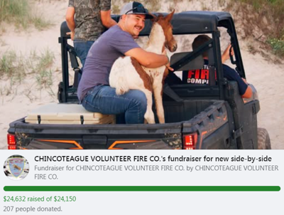 Community Contributions Fund New Chincoteague "Pony Ambulance"