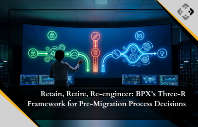 Retain, Retire, Re-engineer: BPX's Three-R Framework for Pre-Migration Process Decisions