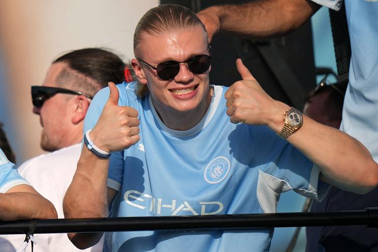 Britain Manchester City Soccer