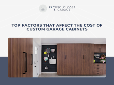 Assess Design Choices That Raise Or Lower the Cost of Garage Cabinets