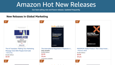 The AI Translator by Forbes AI Leader Hema Dey Hits No. 1 on Amazon Ahead of June 10th Launch