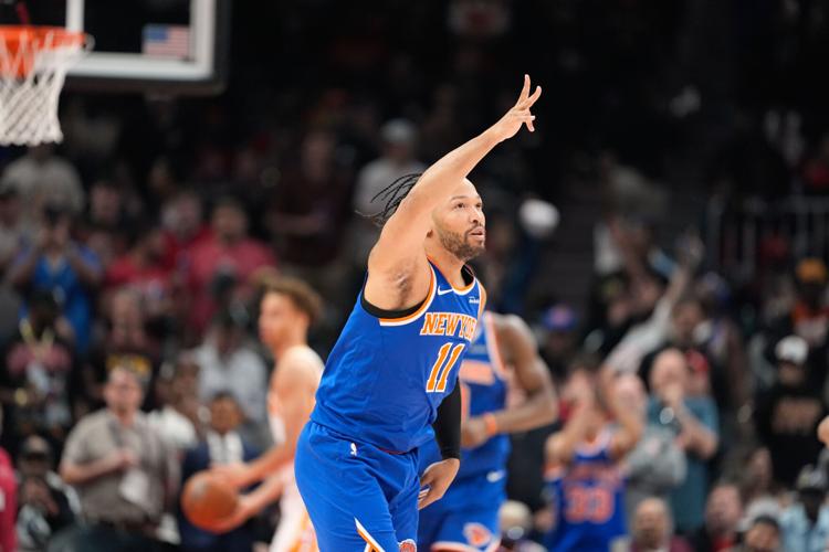 Knicks Hawks Basketball
