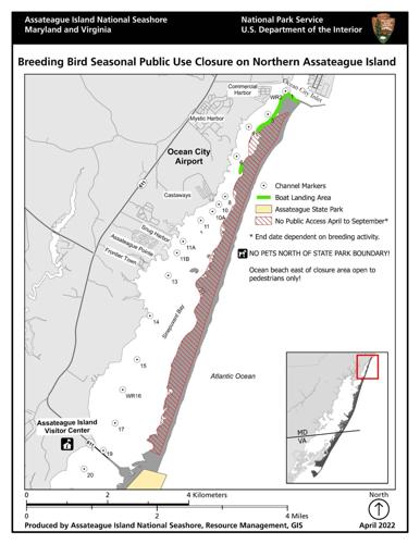 Assateague Island National Seashore Closures
