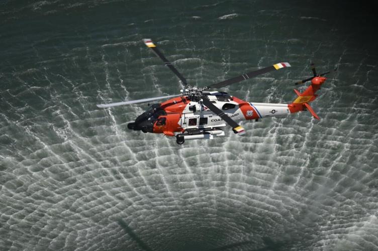 Coast Guard joint exercise helicopter