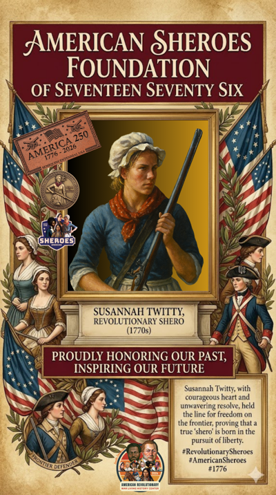 New play announced about 1776 American shero, Susannah Twitty