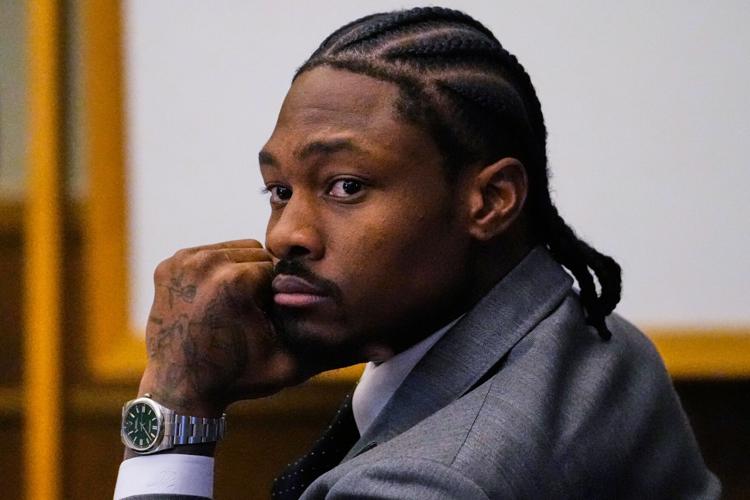 Patriots Diggs Strangulation Charge Football
