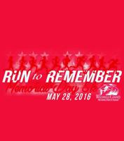 Run to Remember Memorial Day 5K shirt design