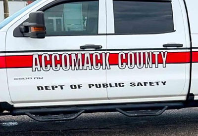 An Accomack County Department of Public Safety vehicle