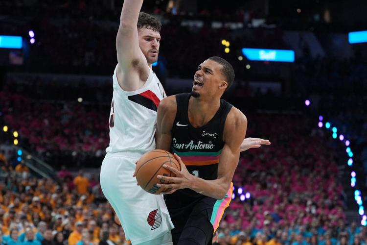 Trail Blazers Spurs Basketball