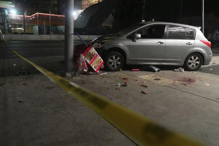 APTOPIX Los Angeles Vehicle into Crowd