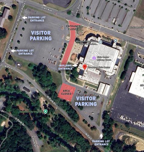 Main entrance to Wicomico Civic Center parking lot to close for renovations