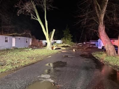 Probst Mobile Home Park Damage