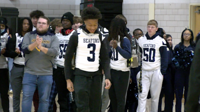 Seaford Blue Jays celebrate first state football title in decades