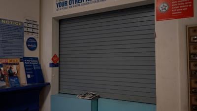 Closed Postal Window