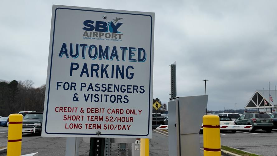 Salisbury Airport Parking Lot