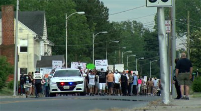 Peaceful Protest for George Floyd Held in Pocomoke City