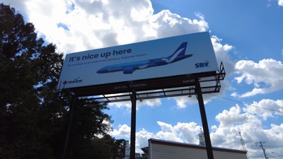 Breeze Airways Billboard