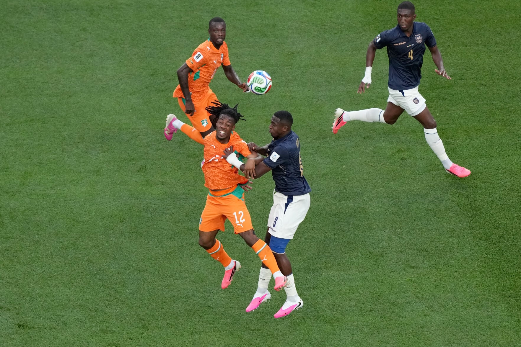 Ecuador Ivory Coast WCup Soccer