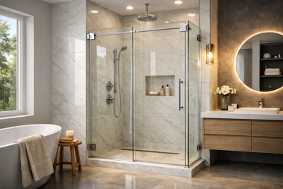 Shower Doors that Balance Luxury Looks with Direct-buy Pricing