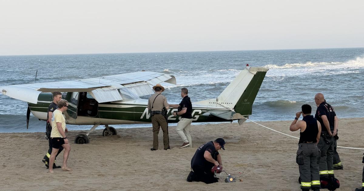 DEVELOPING: Plane makes emergency landing on Ocean City beach