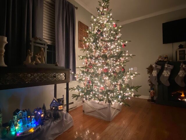 Danny and Jessica Petrone's tree.