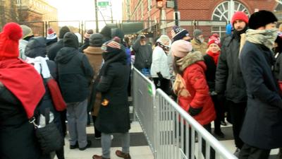 Long Line at Capital One Arena