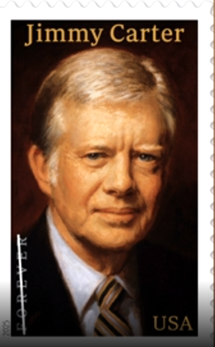Former President Jimmy Carter Forever Stamp