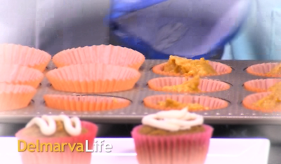 Pumpkin cupcakes