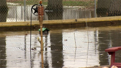 Woman's Property in Wicomico County Remains Flooded after Saturday's Rain