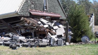 Buildings Damaged in Laurel, Seaford Areas by Tornado