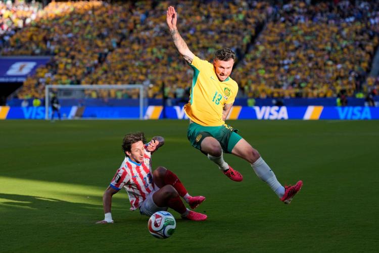 APTOPIX Australia Paraguay WCup Soccer