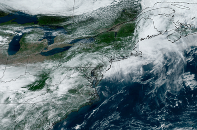 GOES East Image at 3:40 PM