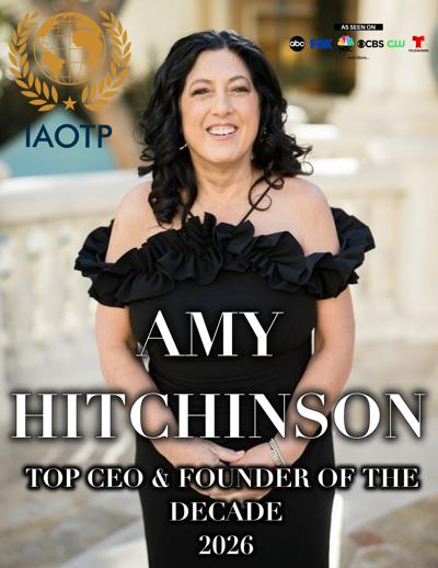 Amy Hitchinson Selected as Top CEO/Founder of the Decade by IAOTP