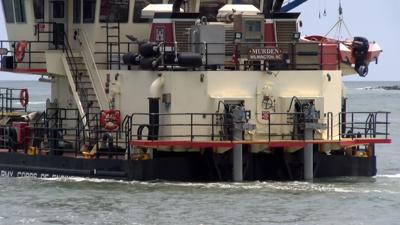 U.S. Army Corps of Engineers Dredge