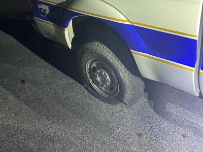 OCPD Tires Slashed