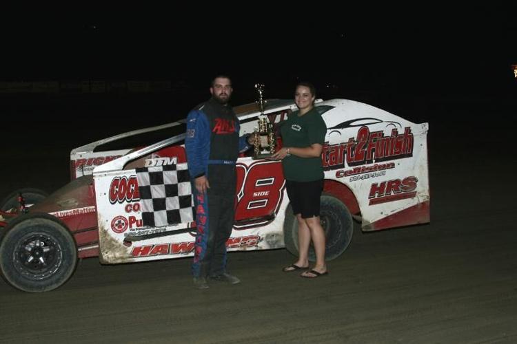 Napa Big Block Modified Winner Matt Hawkins