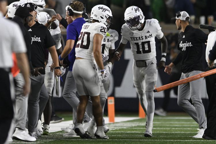 Texas A M Notre Dame Football